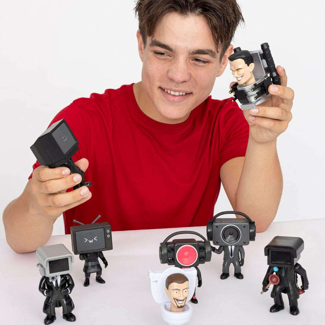 Toys N Tuck:Skibidi Toilet Mystery Collector Figure Series 1,Skibidi Toilet