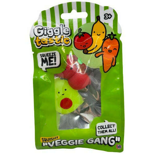 Toys N Tuck:Giggle Tastic Squishy Veggie Gang,HTI