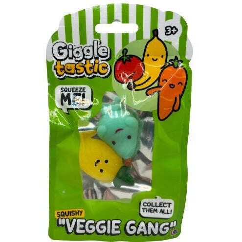 Toys N Tuck:Giggle Tastic Squishy Veggie Gang,HTI