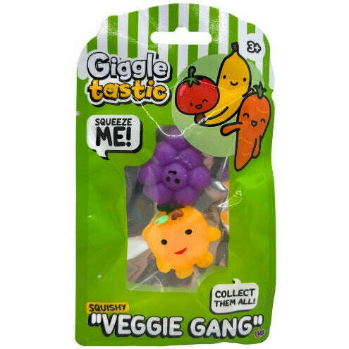 Toys N Tuck:Giggle Tastic Squishy Veggie Gang,HTI