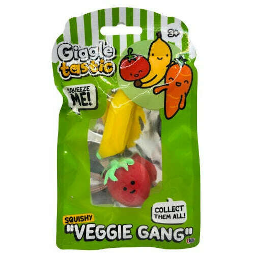 Toys N Tuck:Giggle Tastic Squishy Veggie Gang,HTI