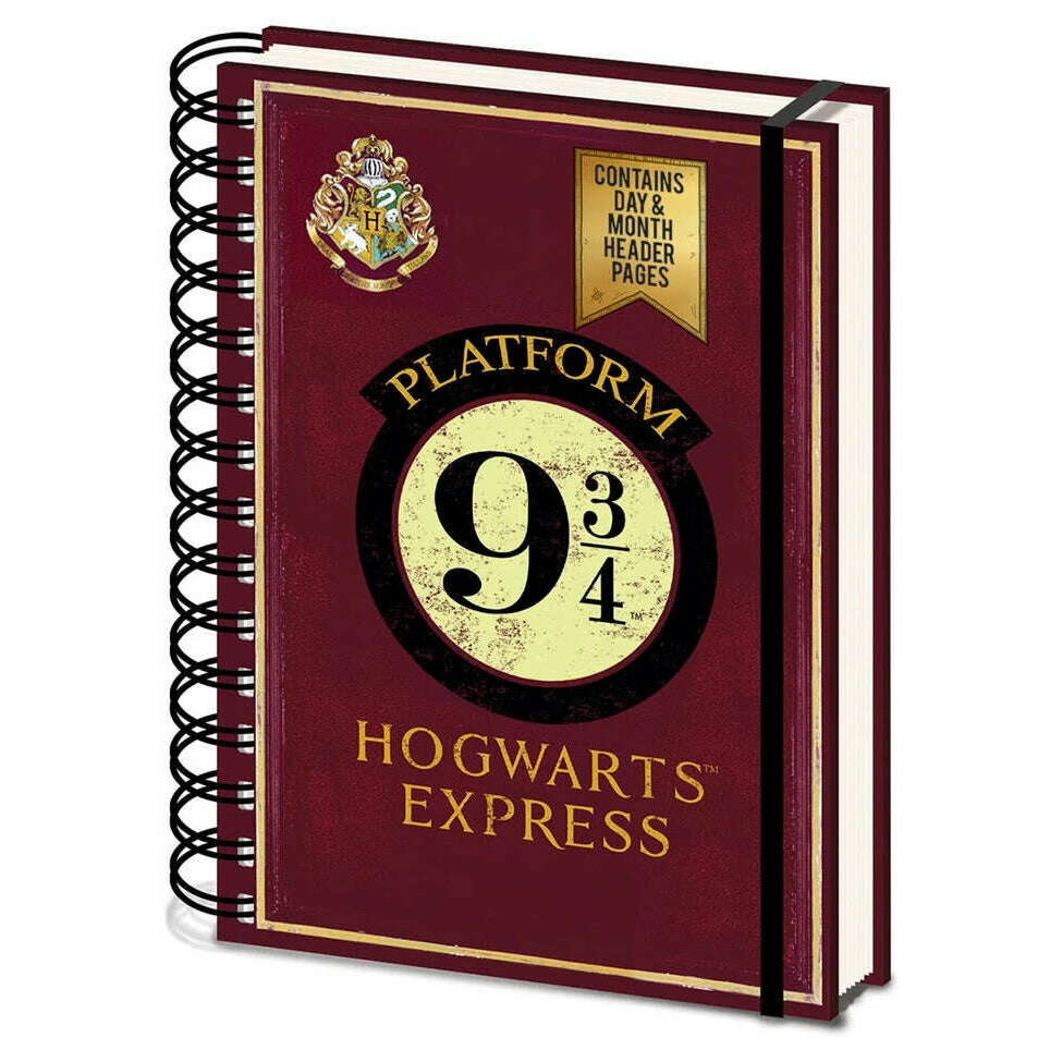 Toys N Tuck:Harry Potter Platform 9 3/4 A5 Wiro Diary Notebook,Harry Potter