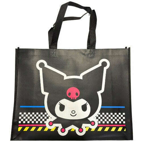 Toys N Tuck:Kuromi Smiling Reusable Tote,Hello Kitty