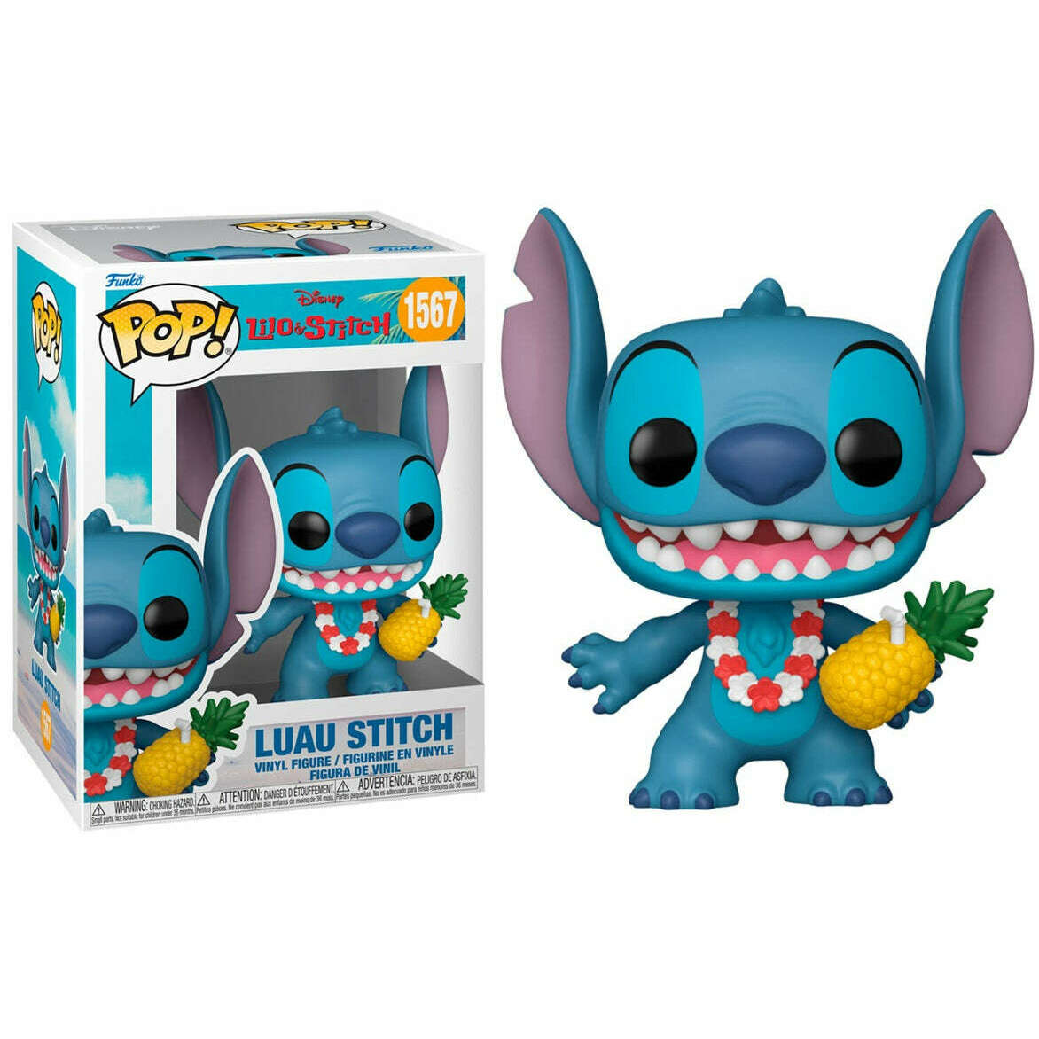 Toys N Tuck:Pop! Vinyl - Disney Stitch - Luau Stitch 1567,Disney