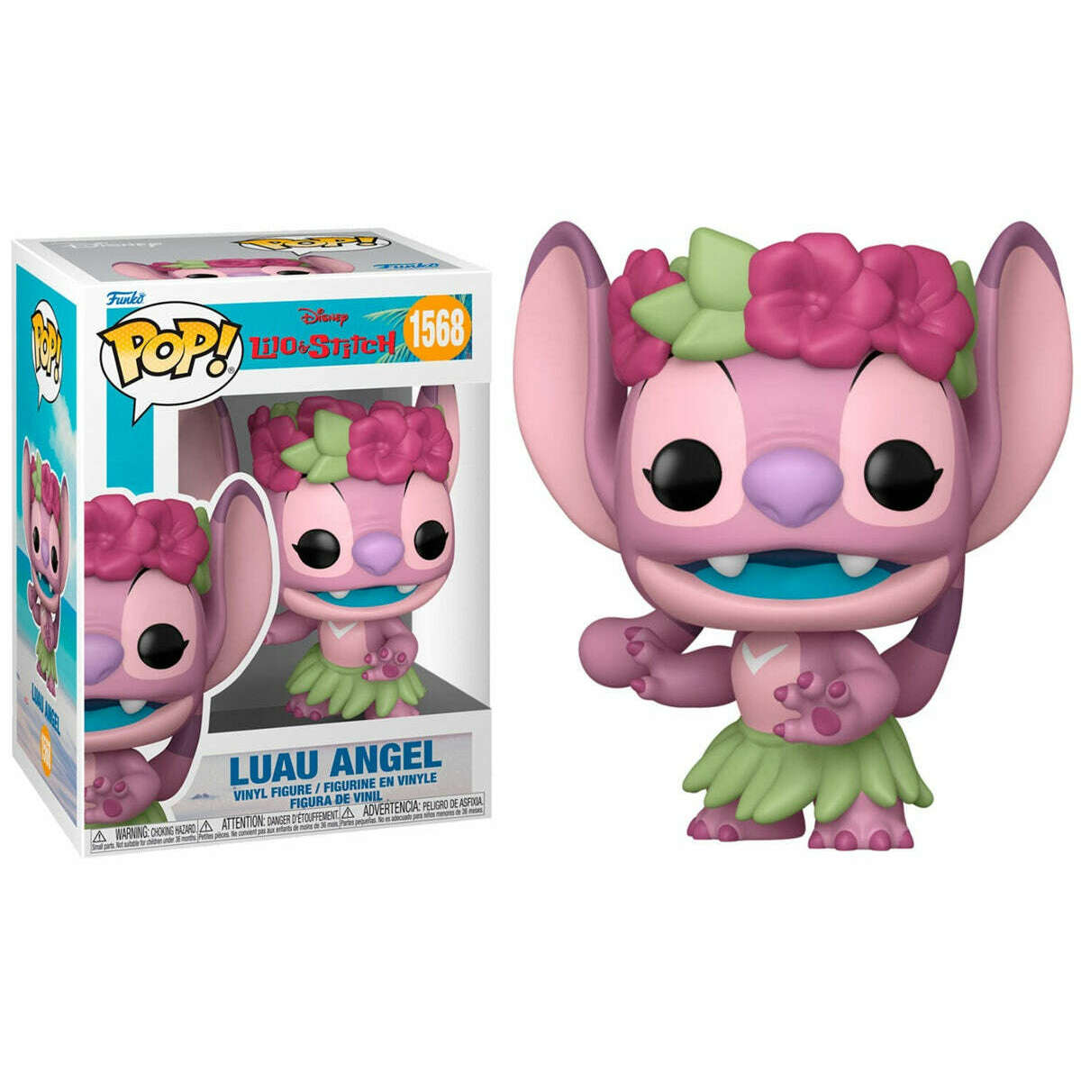 Toys N Tuck:Pop! Vinyl - Disney Stitch - Luau Angel 1568,Disney