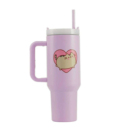 Toys N Tuck:Metal Tumbler - Pusheen (Heart),Pusheen