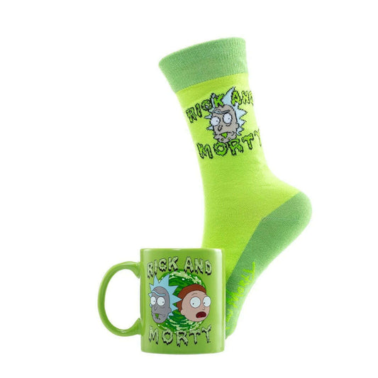 Toys N Tuck:Rick And Morty (Portal) Mug & Socks Set,Rick And Morty