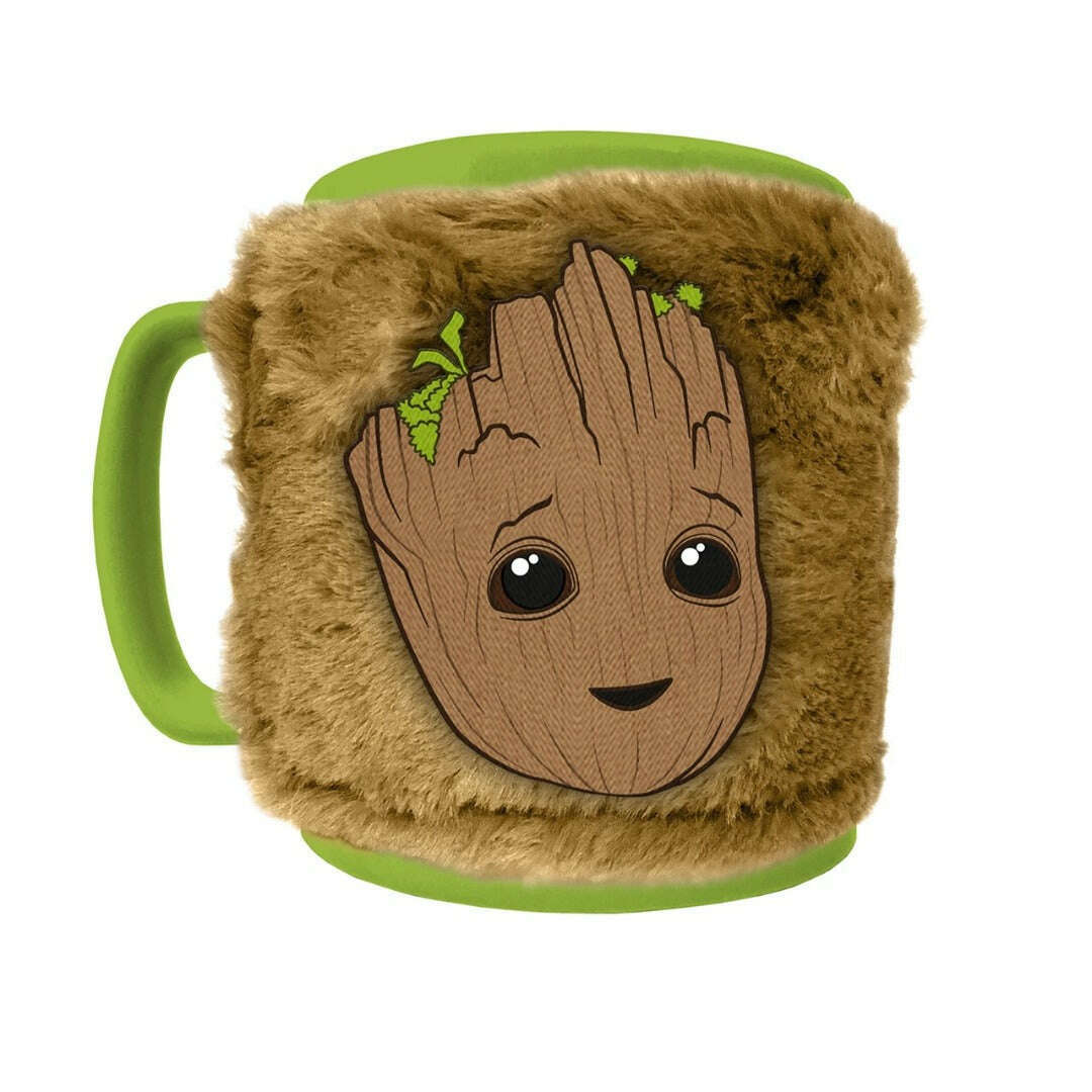 Toys N Tuck:Fuzzy Mug - Marvel Groot (Groot Face),Marvel