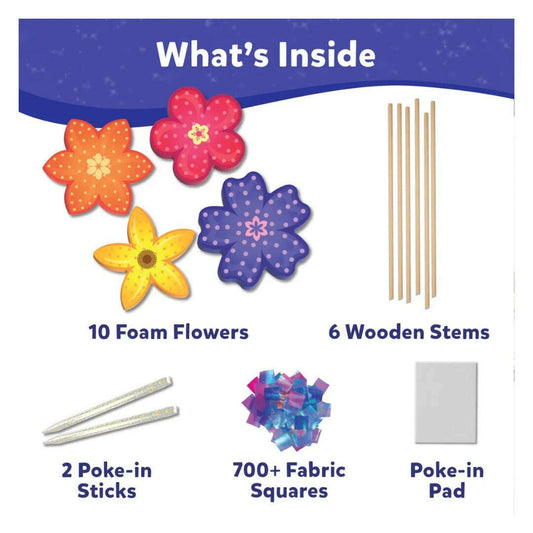 Toys N Tuck:Skillmatics Poke-In Art - Flower Bouquet,Skillmatics