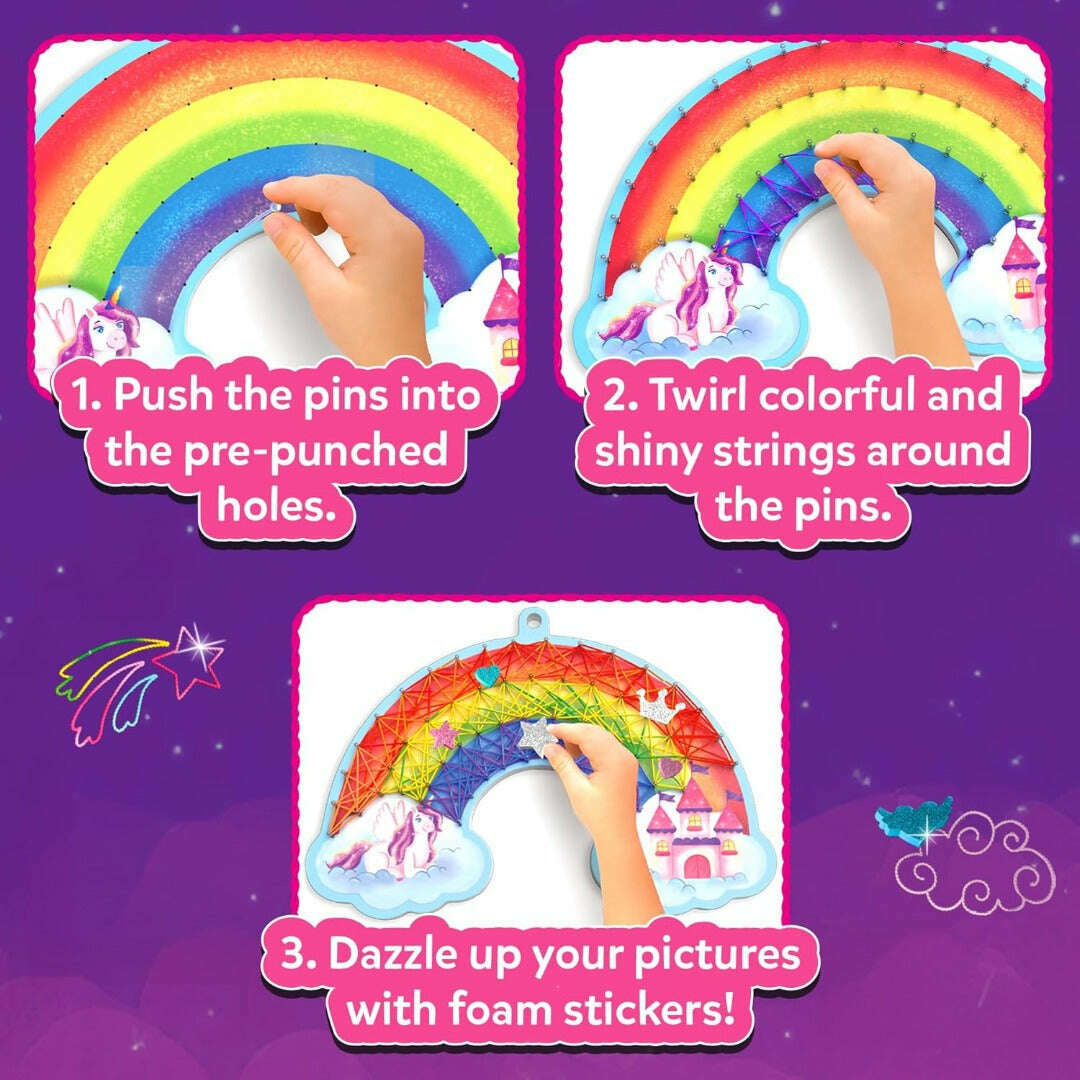 Toys N Tuck:Skillmatics Super Strings - Unicorn Magic,Skillmatics