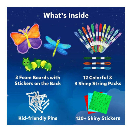 Toys N Tuck:Skillmatics Super Strings - Bugs & Butterflies,Skillmatics