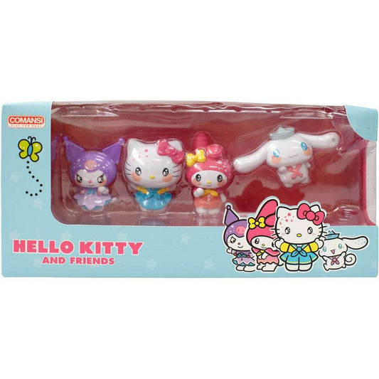 Toys N Tuck:Hello Kitty And Friends Figurines 4 PK,Hello Kitty