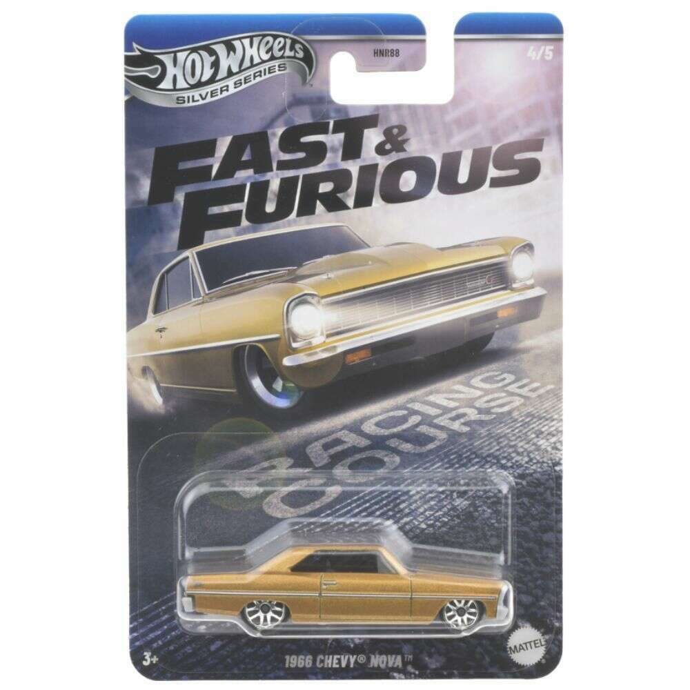 Hot Wheels Silver Series Fast & Furious 1966 Chevy Nova JBY42