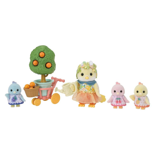 Sylvanian Families Citrus Bird Family