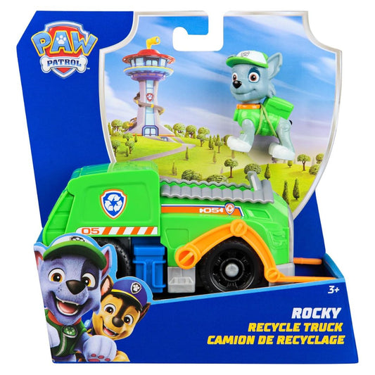 Paw Patrol Rocky With Recycle Truck