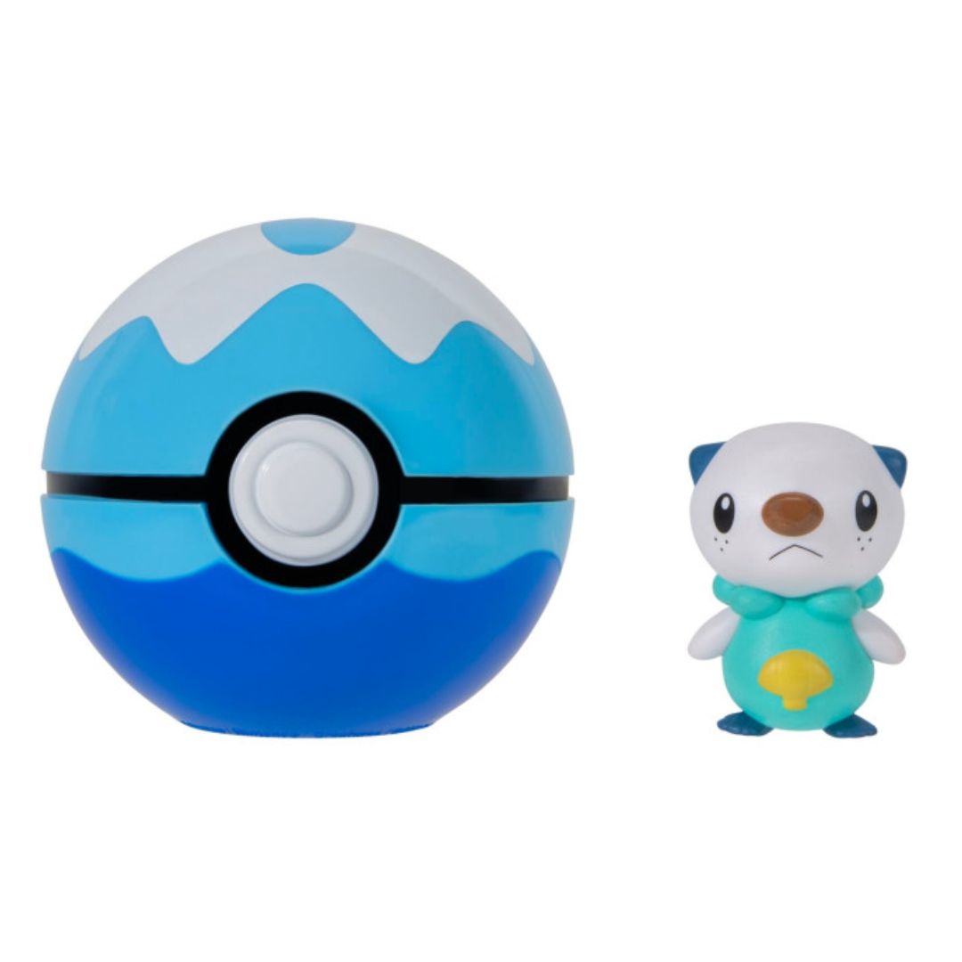 Pokemon Clip 'N' Go - Oshawott and Dive Ball