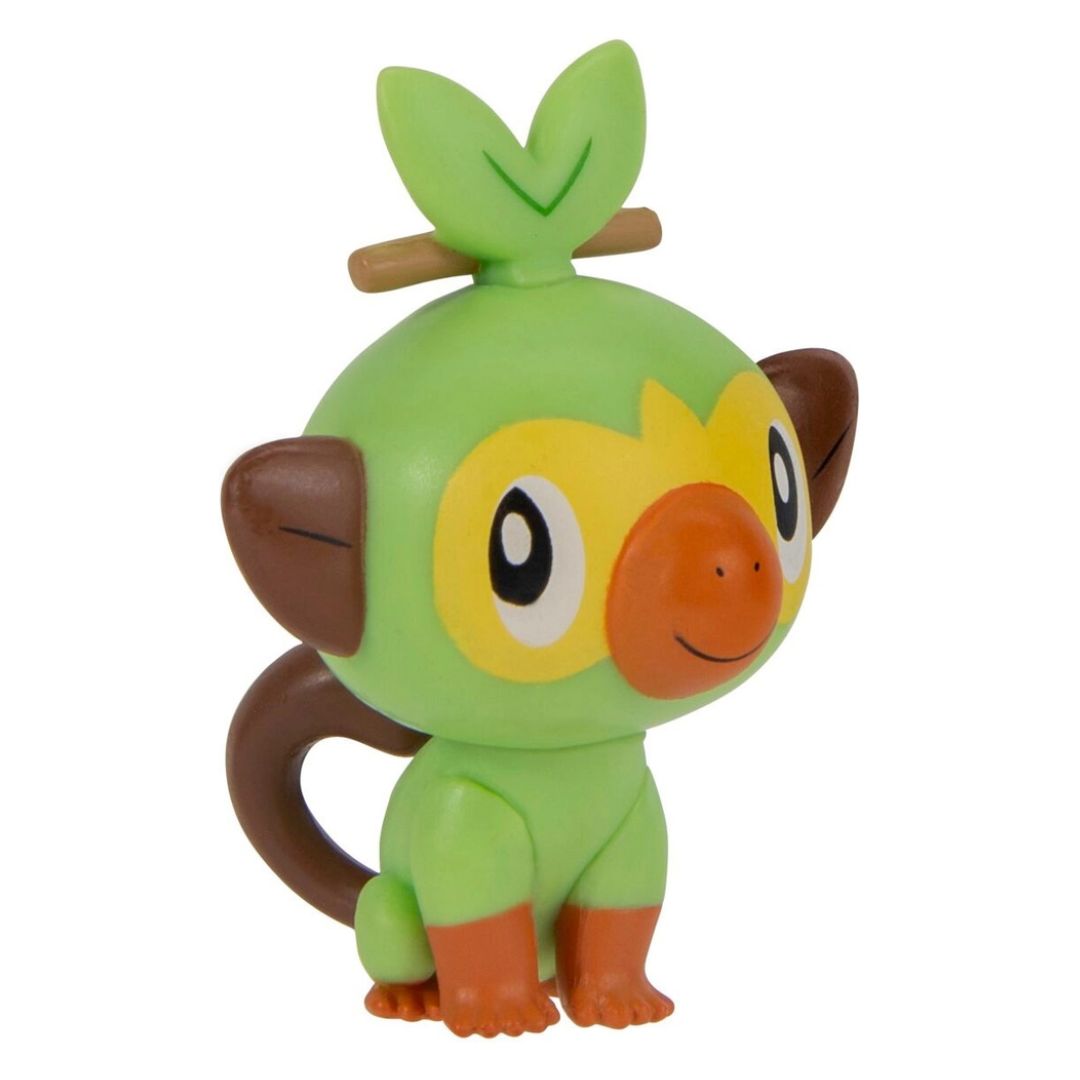 Pokemon Clip 'N' Go - Grookey and Poke Ball