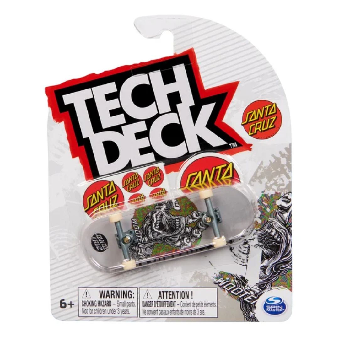 Tech Deck Single Pack Fingerboard - Santa Cruz Wooten