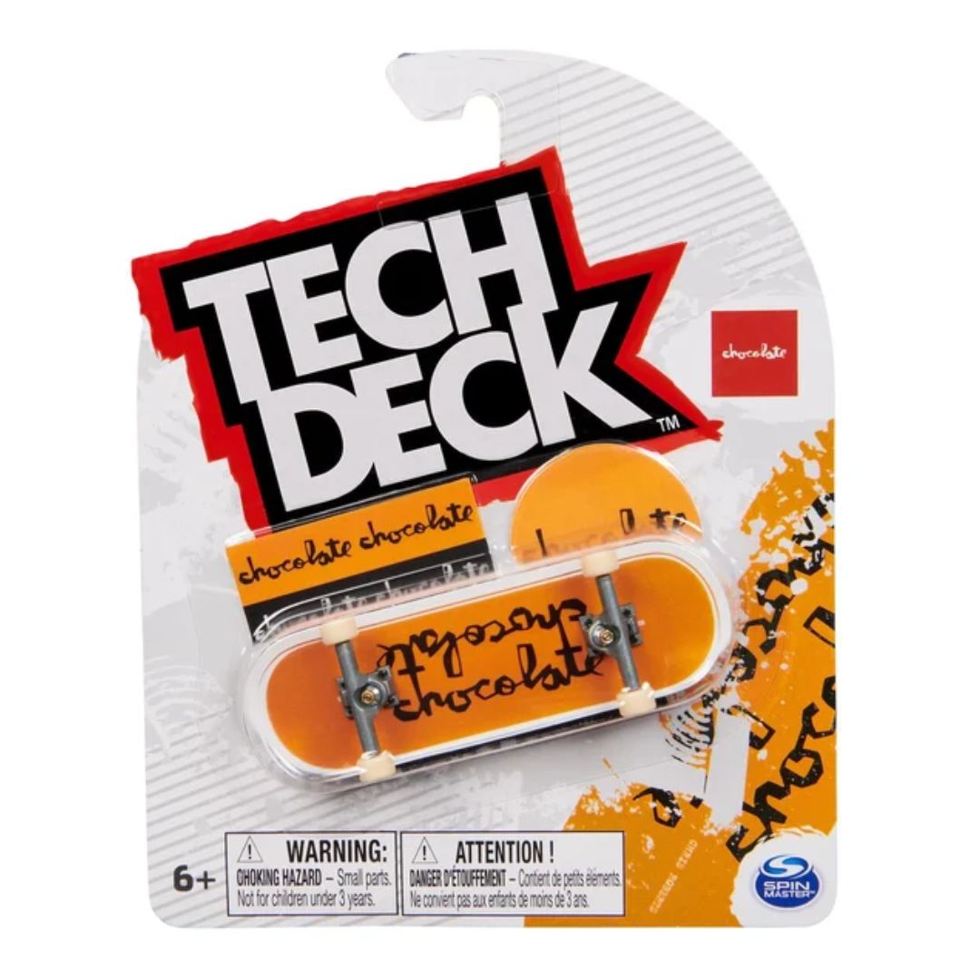 Tech Deck Single Pack Fingerboard - Chocolate Orange