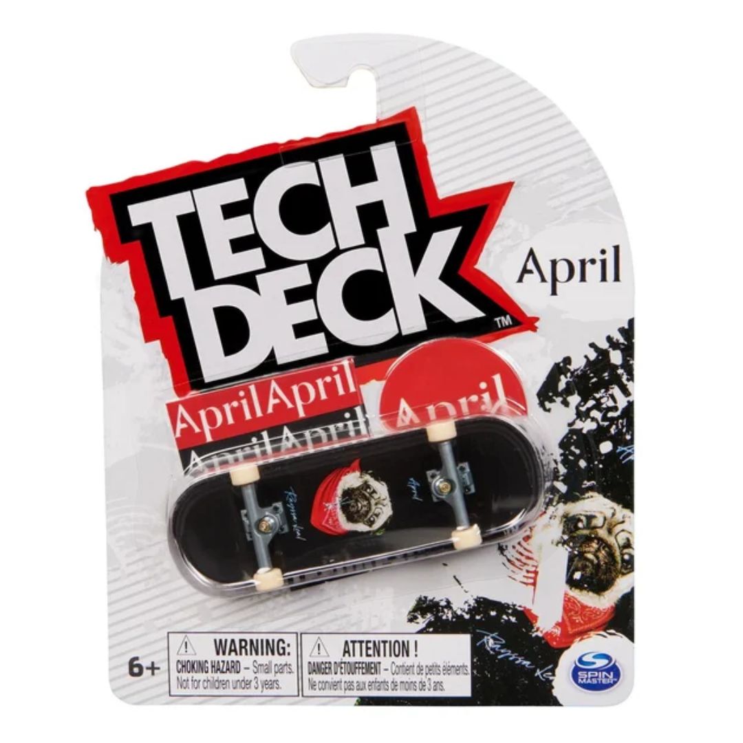 Tech Deck Single Pack Fingerboard - April Pug