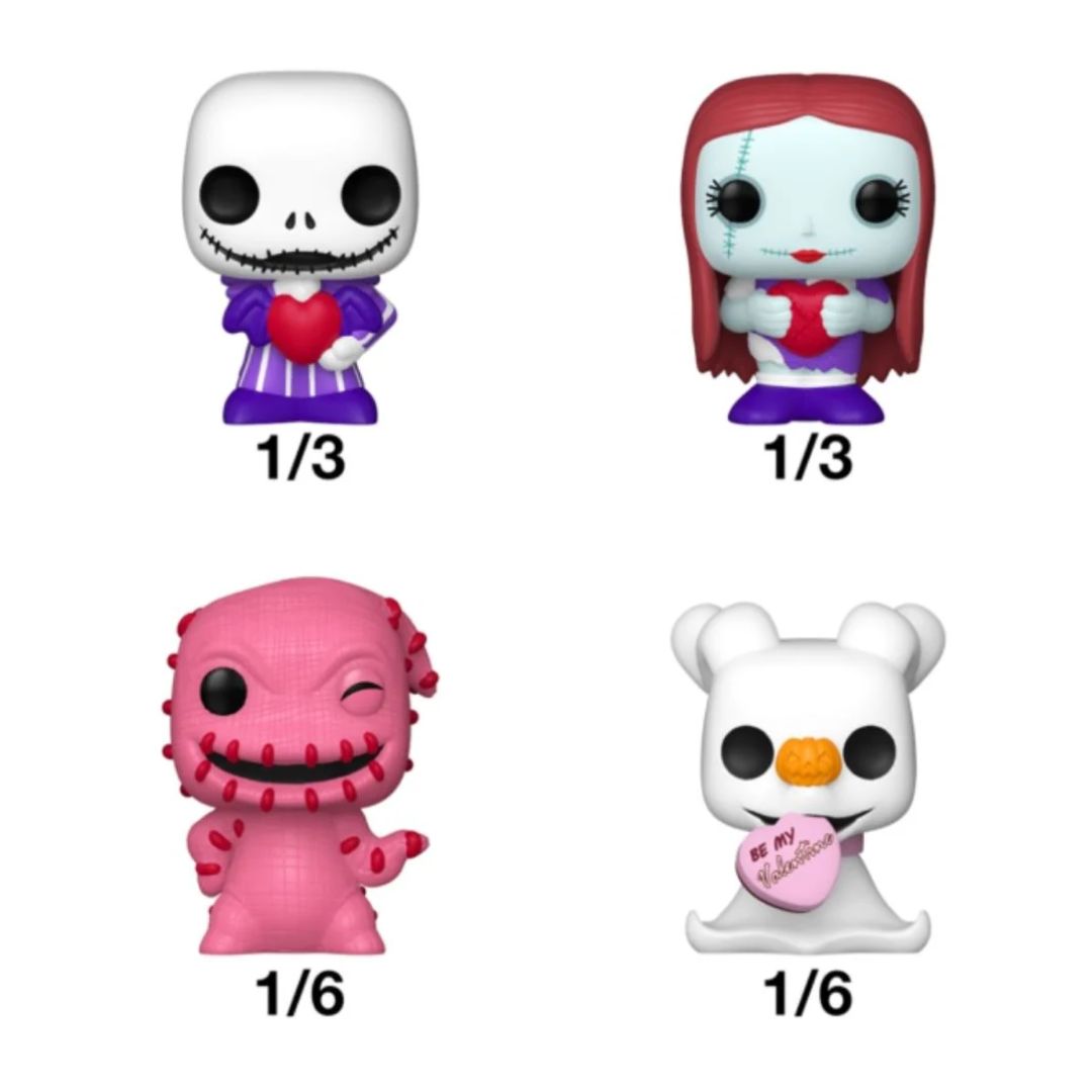 Bitty Pop! Valentines Nightmare Before Christmas Heart Blind Box