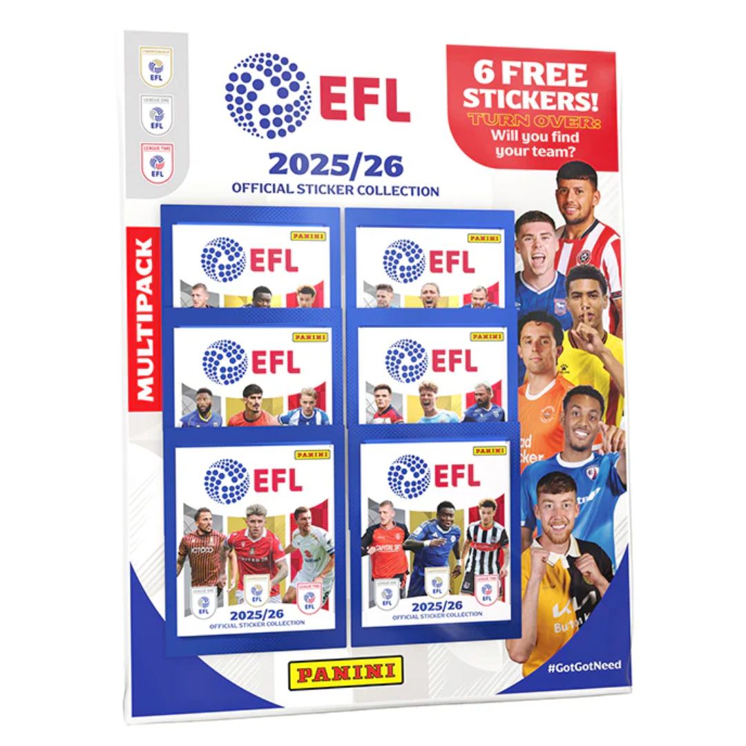 EFL 2025/26 Sticker Collection Multipack