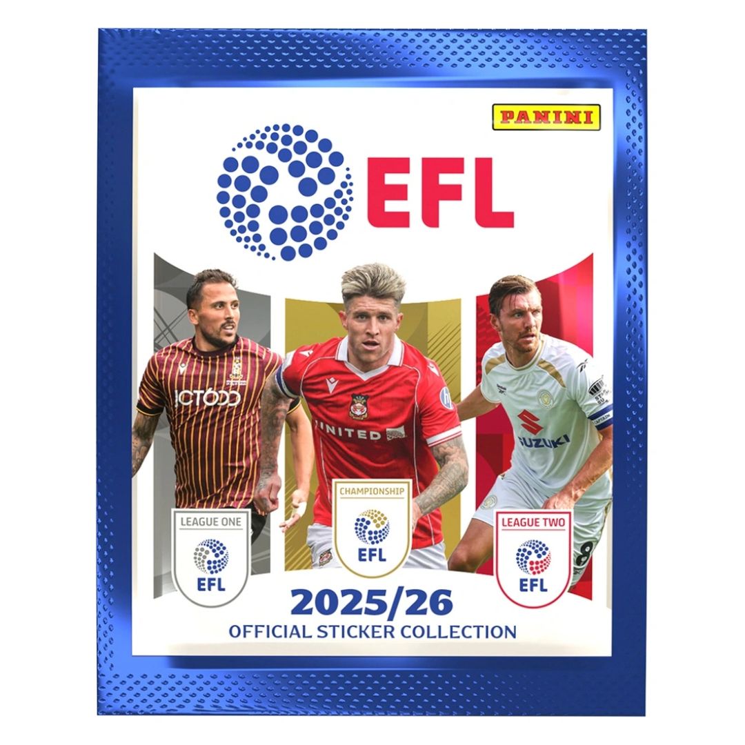 EFL 2025/26 Sticker Collection Single Packs