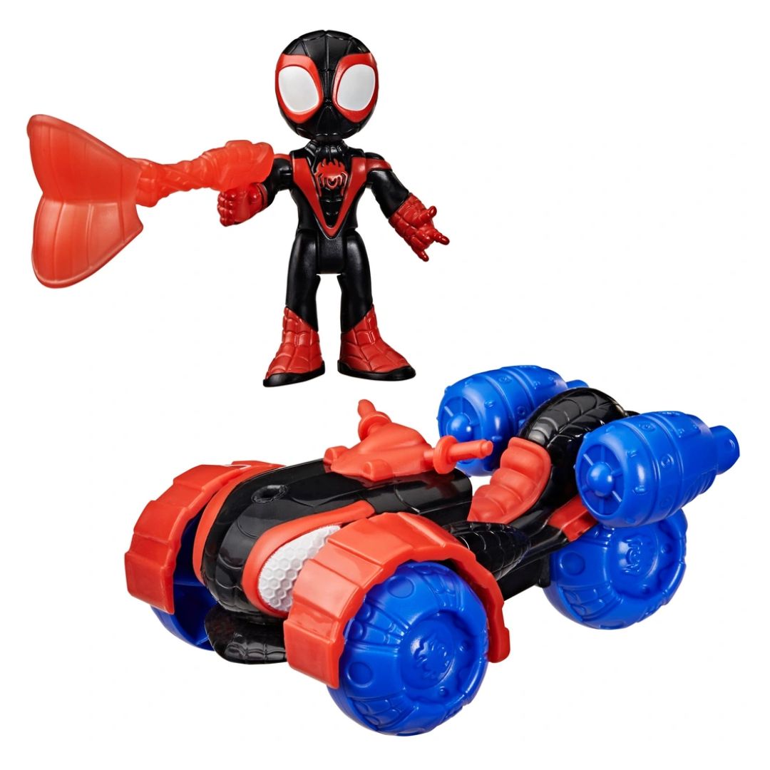 Marvel Spidey And His Amazing Friends Miles Morales Techno-Racer