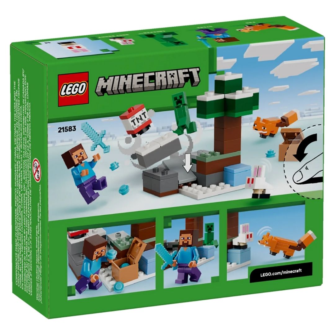 Lego 21583 Minecraft Steve's Taiga Adventure