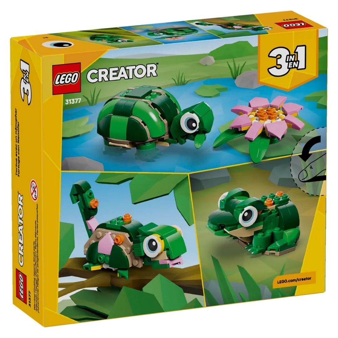 Lego 31377 Creator Turtle with a Waterlily