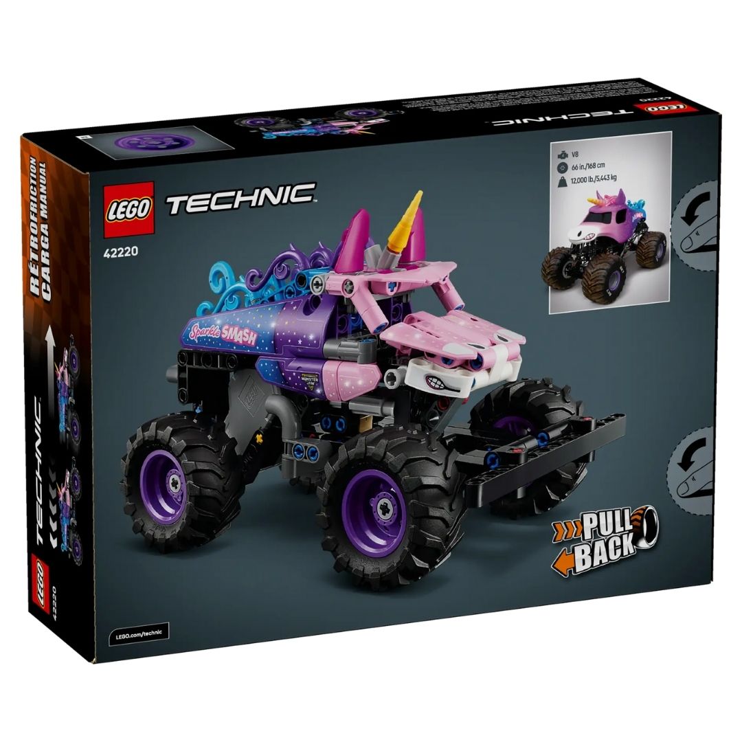 Lego 42220 Technic Monster Jam Sparkle Smash