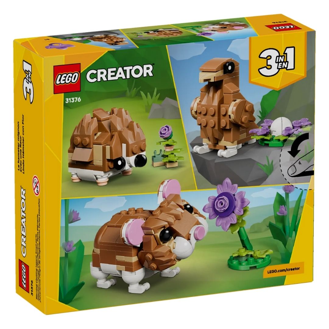 Lego 31376 Creator Cute Hamster with a Flower