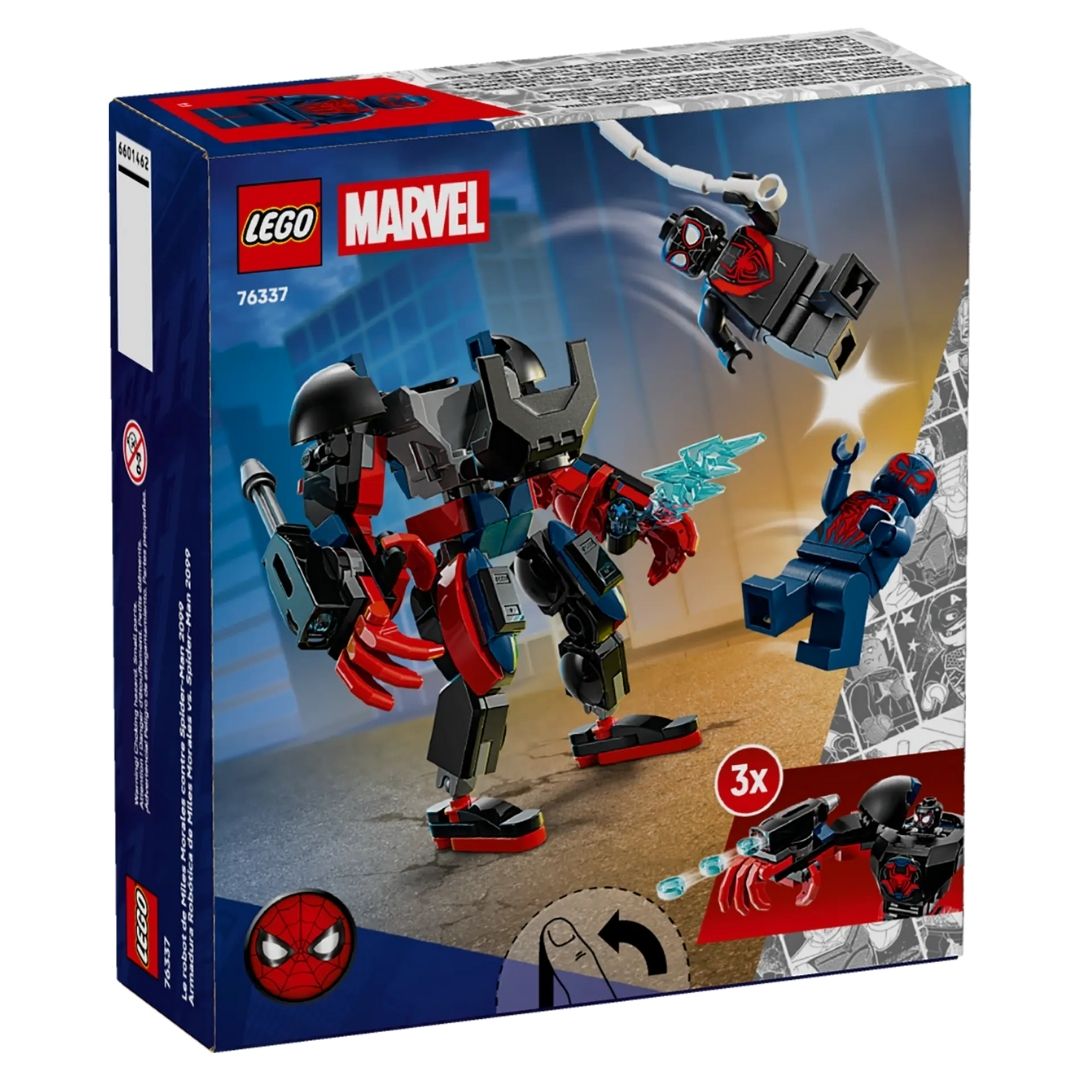 Lego 76337 Marvel Miles Morales Mech vs. Spider-Man 2099