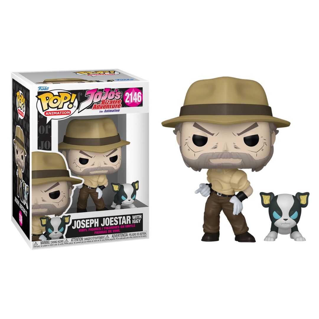 Pop! Vinyl - JoJo's Bizarre Adventure - Joseph Joestar with Iggy 2146