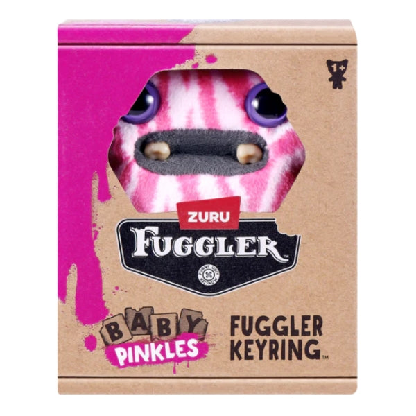 Fuggler Baby Pinkles Wide Eyed Weirdo Plush