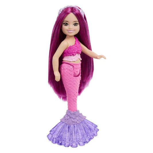Barbie Chelsea Mermaid Doll with Purple Hair