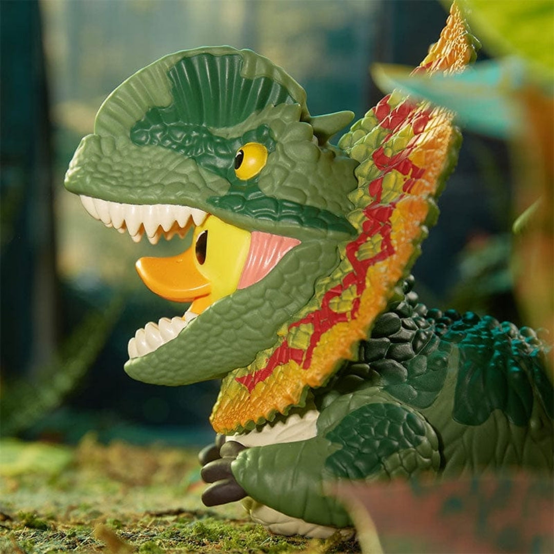 TUBBZ Rubber Duck Boxed Edition Jurassic World Dilophosaurus