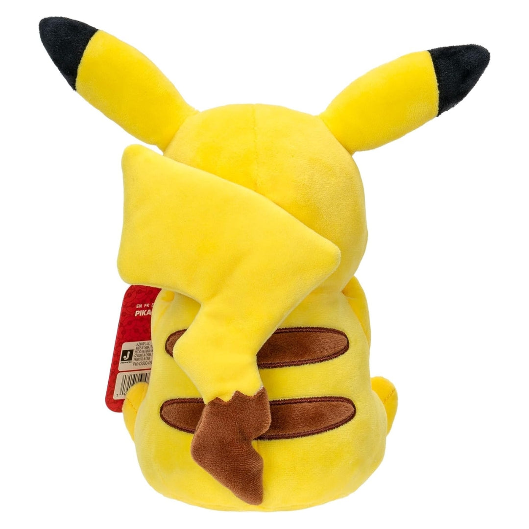 Pokemon 8 Inch Plush - Pikachu (Sitting and Happy)