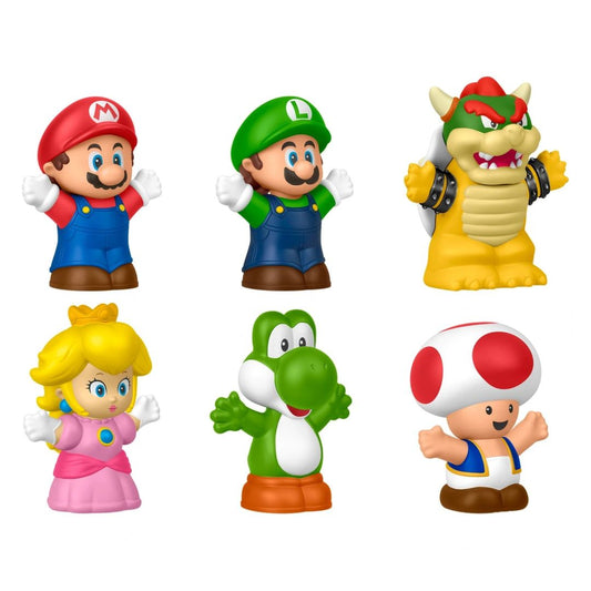 Fisher Price Little People My Mario Figures 6-Pack