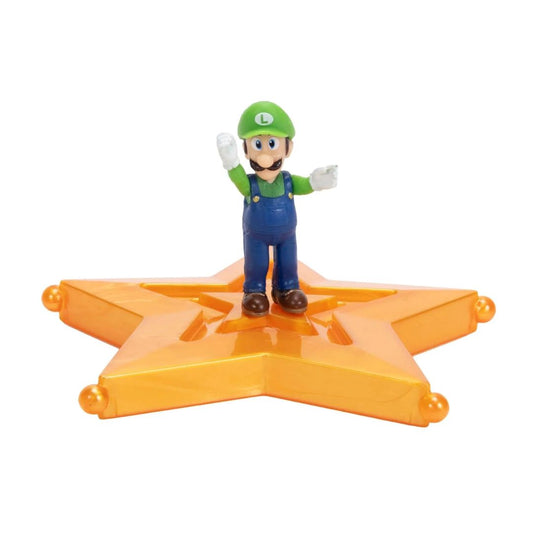 The Super Mario Galaxy Movie: 1.5'' Luigi Figure with Star