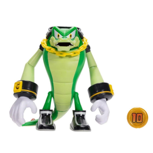 Sonic The Hedgehog 4 Inch Figure - Vector With Super Ring