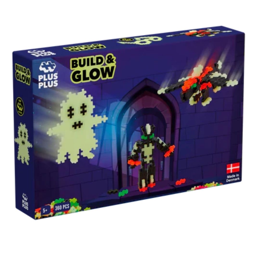 Plus Plus 350 PCS Build & Glow
