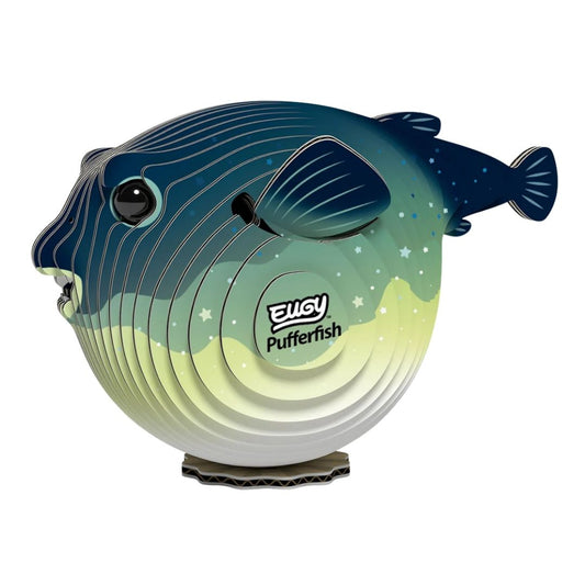 Eugy 3D Model 138 Pufferfish