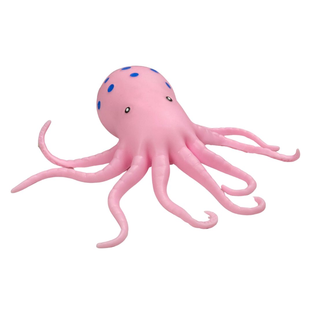 Jumbo Squishy Octopus Pink