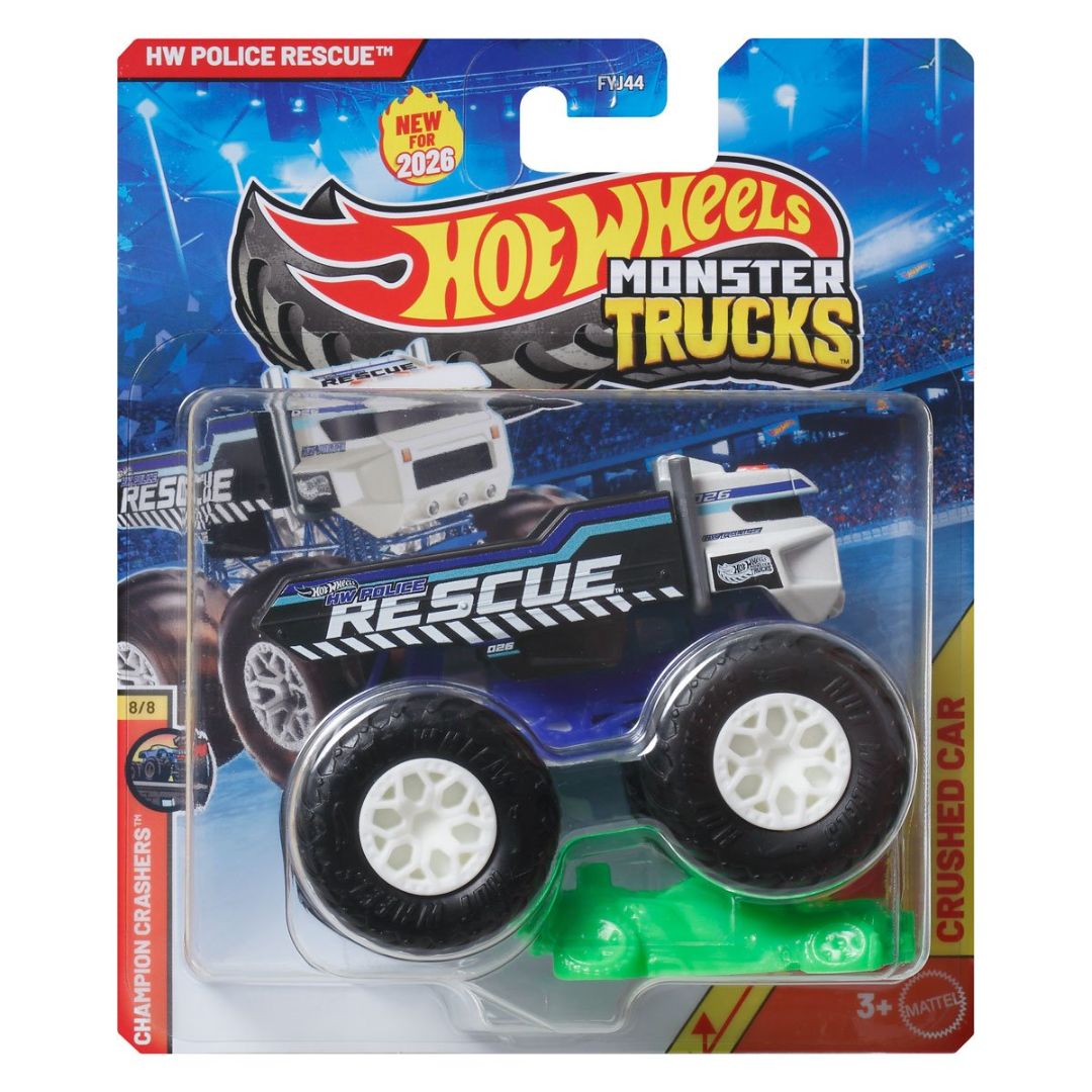 Hot Wheels Monster Trucks - HW Police Rescue