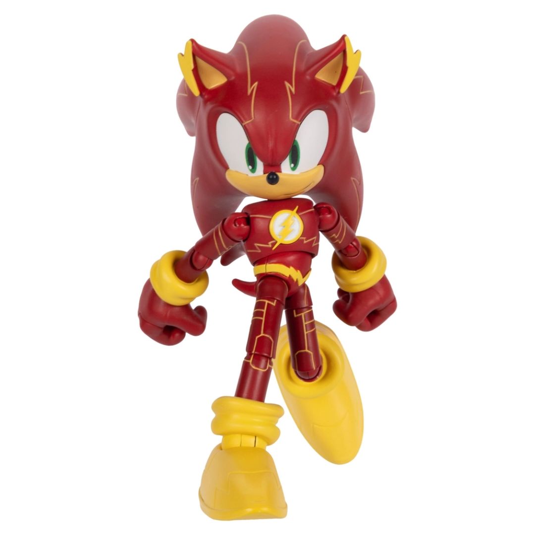 Sonic The Hedgehog x DC Comics 5 Inch Figure - Sonic as The Flash