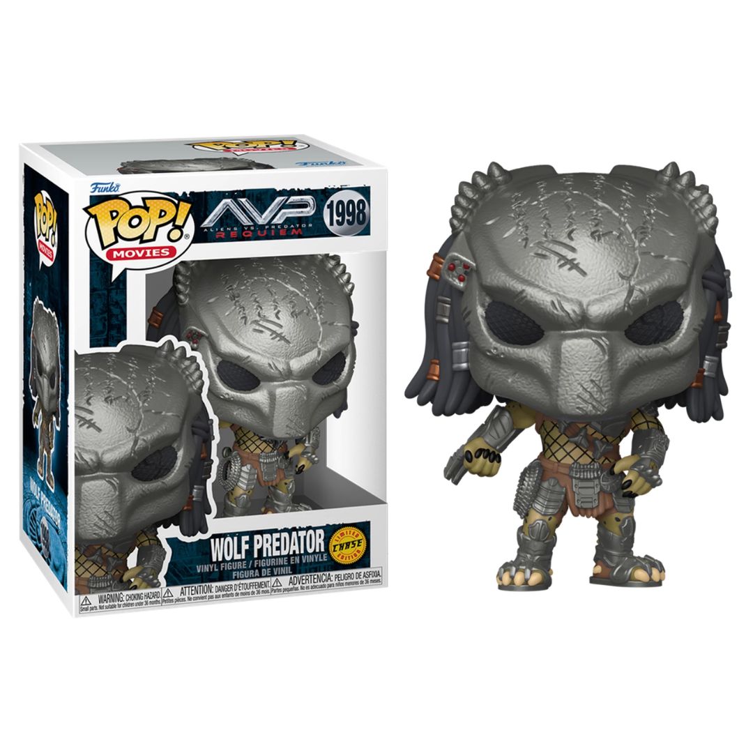 Pop! Vinyl - Alien Vs Predator Requiem - Wolf Predator 1998 Chase