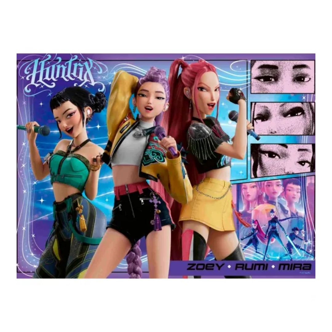 Ravensburger 100 XXL Piece Puzzle Kpop Demon Hunters
