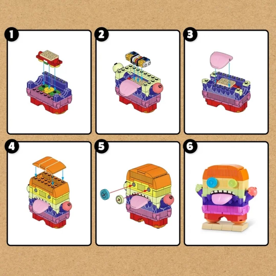MAX Premium Fuggler Collection Building Bricks - Oogah Boogah