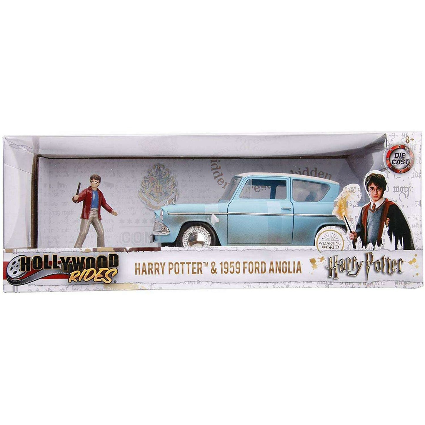 Toys N Tuck:Harry Potter 1959 Ford Anglia 1:24 Die Cast,Harry Potter
